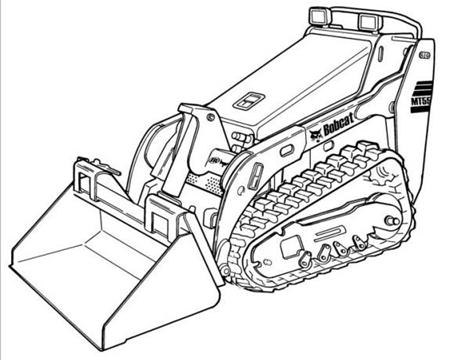 Bobcat MT55 Mini Loader Operation & Maintenance Manual