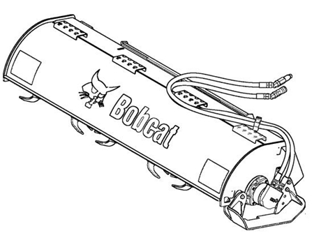 Bobcat Tiller Operation & Maintenance Manual