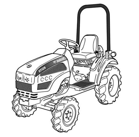 Bobcat CT120 Compact Tractor Service Repair Manual