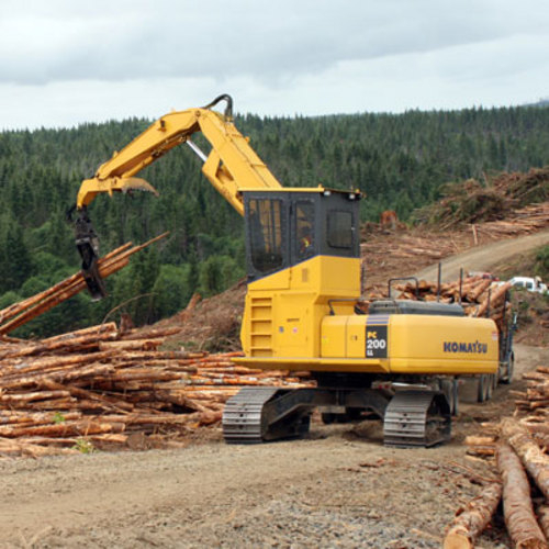 Komatsu PC200LL-7L, PC220LL-7L Logging Excavator Operation & Maintenance Manual