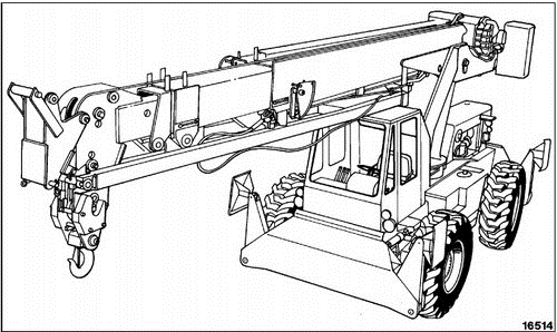 Komatsu 150A, 150FA Crane Operation & Maintenance Manual