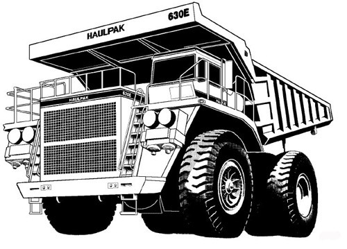 Komatsu 630E Dump Truck Service Repair Manual
