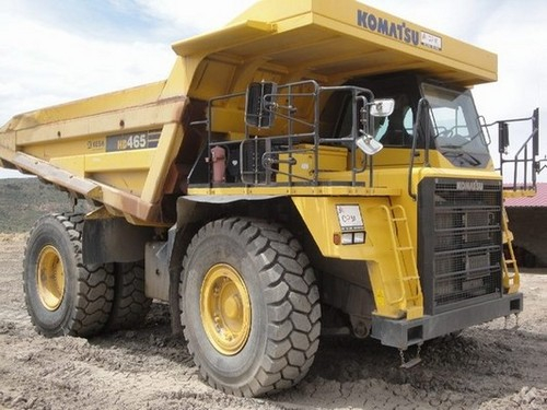 Komatsu HD465-7E0, HD605-7E0 Dump Truck Field Assembly Manual