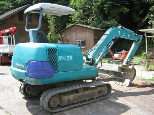 Komatsu PC25-1, PC30-7, PC40-7, PC45-1 Hydraulic Excavator Operation & Maintenance Manual