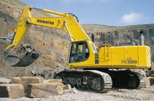 Komatsu PC600-6, PC600LC-6 Hydraulic Excavator Operation & Maintenance Manual