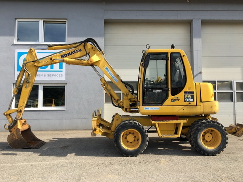 Komatsu PW95R-2 Hydraulic Excavator Operation & Maintenance Manual