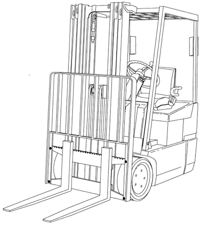 Yale ERP030TGN, ERP035TGN, ERP040TGN (E807) Forklift Trucks Parts Manual